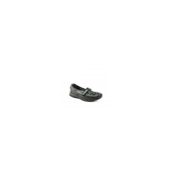 Forelli 29429 Siyah Cırtlı Memory Foam Kadın Ayakkabı