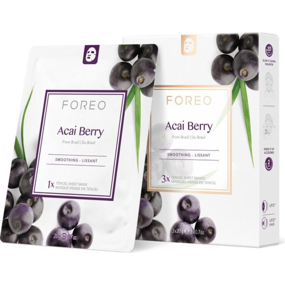 Foreo Acai Berry Pürüzsüzleştirici 3'lü Kağıt Maske Maskeler Fiyatı