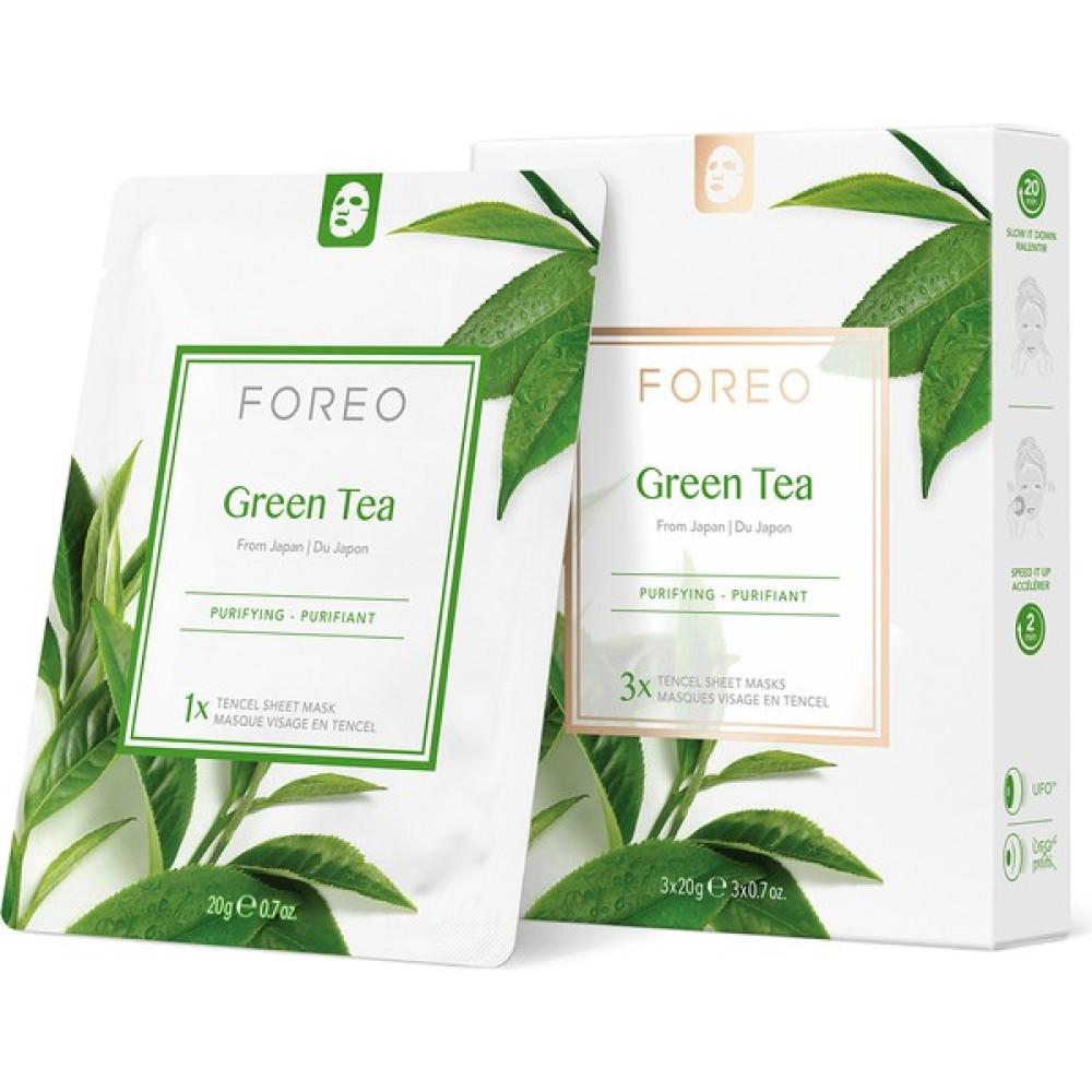 Foreo Green Tea Arındırıcı 3'lü Kağıt Maske Maskeler Fiyatı