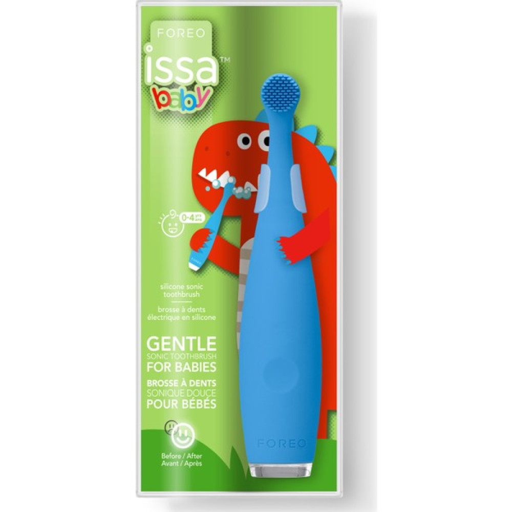 Foreo Issa™ Baby Bebek Diş Fırçası (0-4 Yaş Için),Bubble Blue Dino Diş Fırçaları Fiyatı