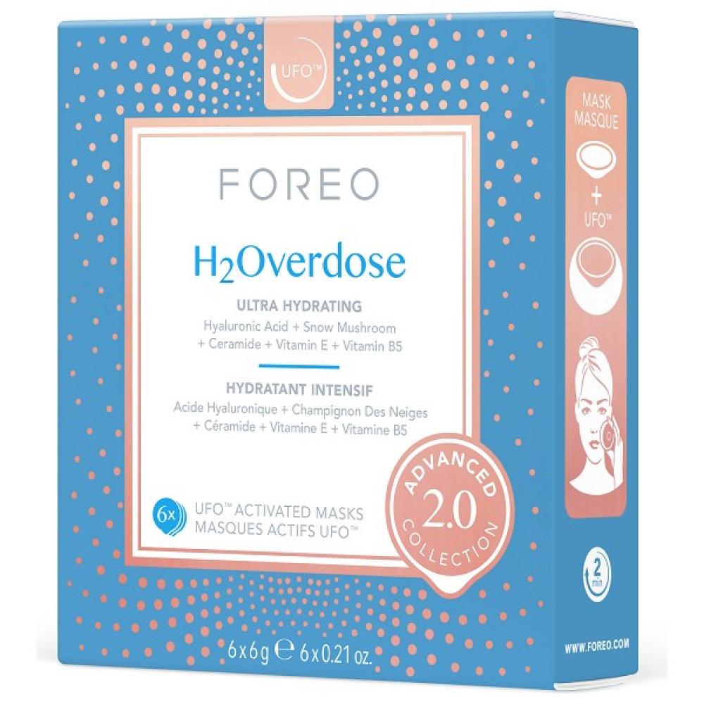Foreo Ufo™ H2OVERDOSE 2.0 6'lı Aktif Maske Maskeler Fiyatı