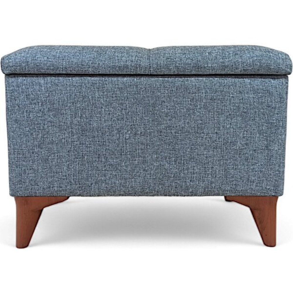 Foresta Home Sandıklı Puf 60X40 Gri Keten Kumaş Puf Fiyatı