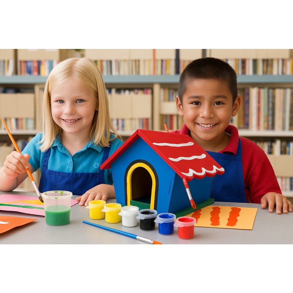 Forester Toys Boyanabilir Ahşap Kuş Evi Boyama Seti Evcil Hayvan Ürünleri Fiyatı