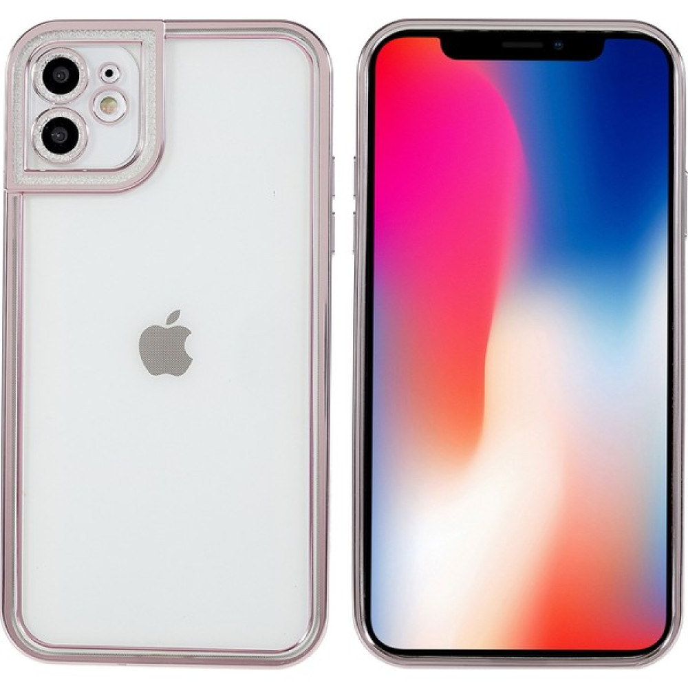 Forestl Digital Apple iPhone 11 Şok Geçirmez Tpu Kapağı Elektro -Örtme Koruyucu Kasa Için Çizilmeye Dayanıklı Ince Kapak. (Yurt Dışından) - Pembe Cep Telefonu Kılıfı Fiyatı