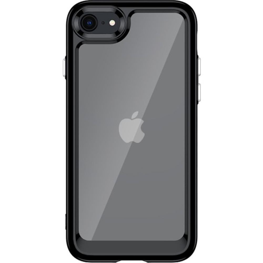 Forestl Digital Apple iPhone 7/8 Bağımlı Düğmeler Için Şok Emme Telefon Kabuğu Tpu+Akrilik Hibrid Case-Black (Yurt Dışından) - Siyah Cep Telefonu Kılıfı Fiyatı