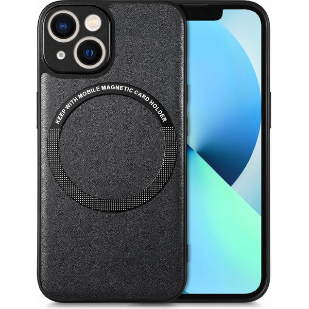Forestl Digital Iphone 13 Mini Telefon Kasası Araç Montajı Magsafe Pu Deri Kaplamalı Pc+Tpu Kapak Dahili Metal Sac-Black ile Uyumludur (Yurt Dışından) Cep Telefonu Kılıfı Fiyatı