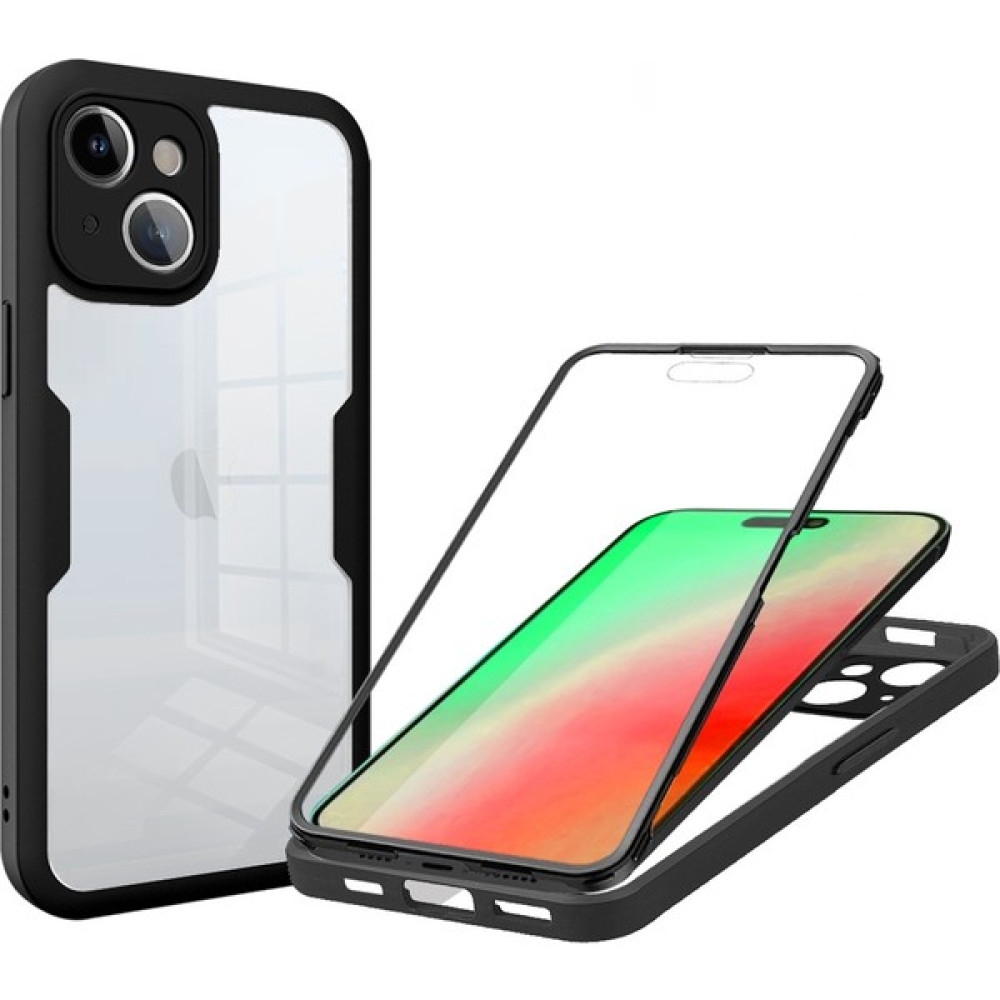 Forestl Digital Iphone 15 Plus Için Akrilik+Tpu Telefon Kılıfı Plus Dahili Ekran Koruyucu Black ile Tamamen Sarılı Koruma Kapağı (Yurt Dışından) Cep Telefonu Kılıfı Fiyatı