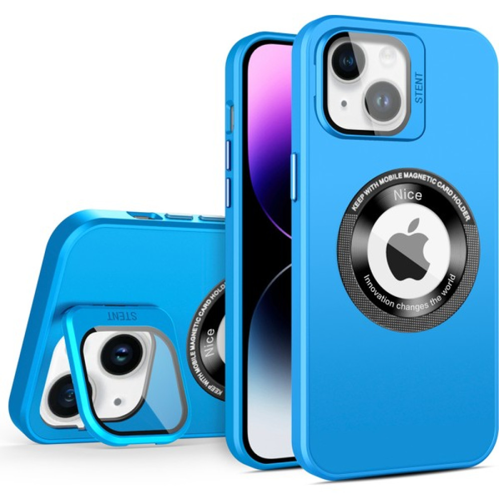 Forestl Digital Iphone 15 Plus Için Magsafe Case ile Uyumlu Plus Pc+Tpu+Cam Film Anti Drop Anti Drop Telefon Kapağı Lens Kickstand-Baby Blue (Yurt ... Cep Telefonu Kılıfı Fiyatı