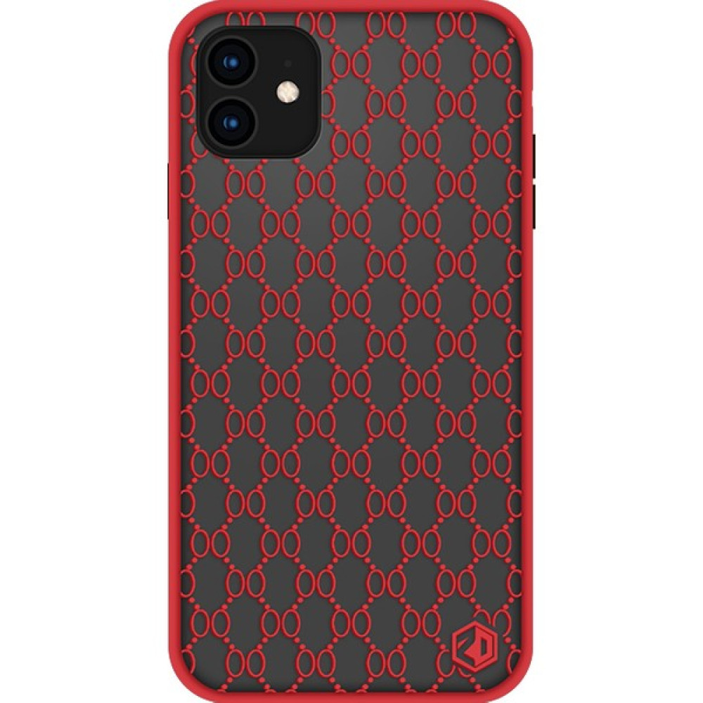 Forestl Digital Pin Dun Serisi Iı Tpu IPhone 12/12 Pro - Red Için Şok Geçirmez Kapak (Yurt Dışından) - Kırmızı Cep Telefonu Kılıfı Fiyatı