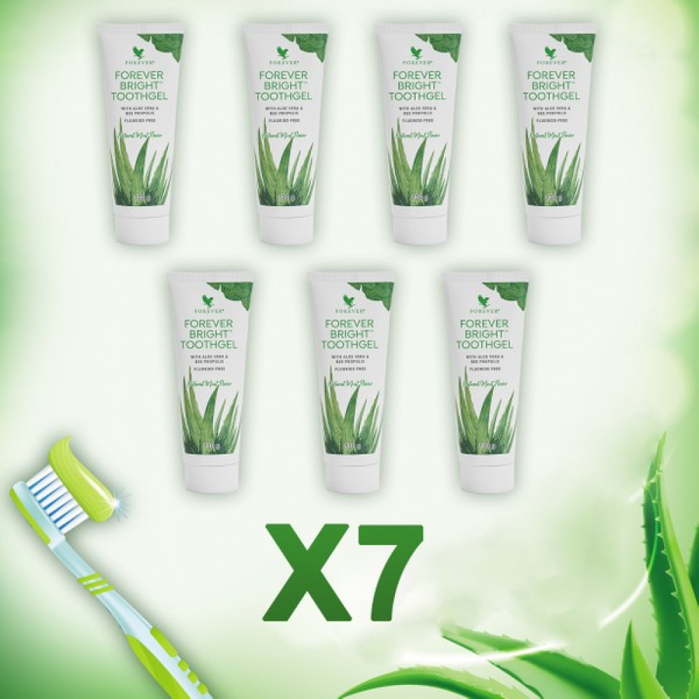 Forever Bright Toothgel Aloe Veralı Diş Macunu 7'li Takım Diş Macunları Fiyatı