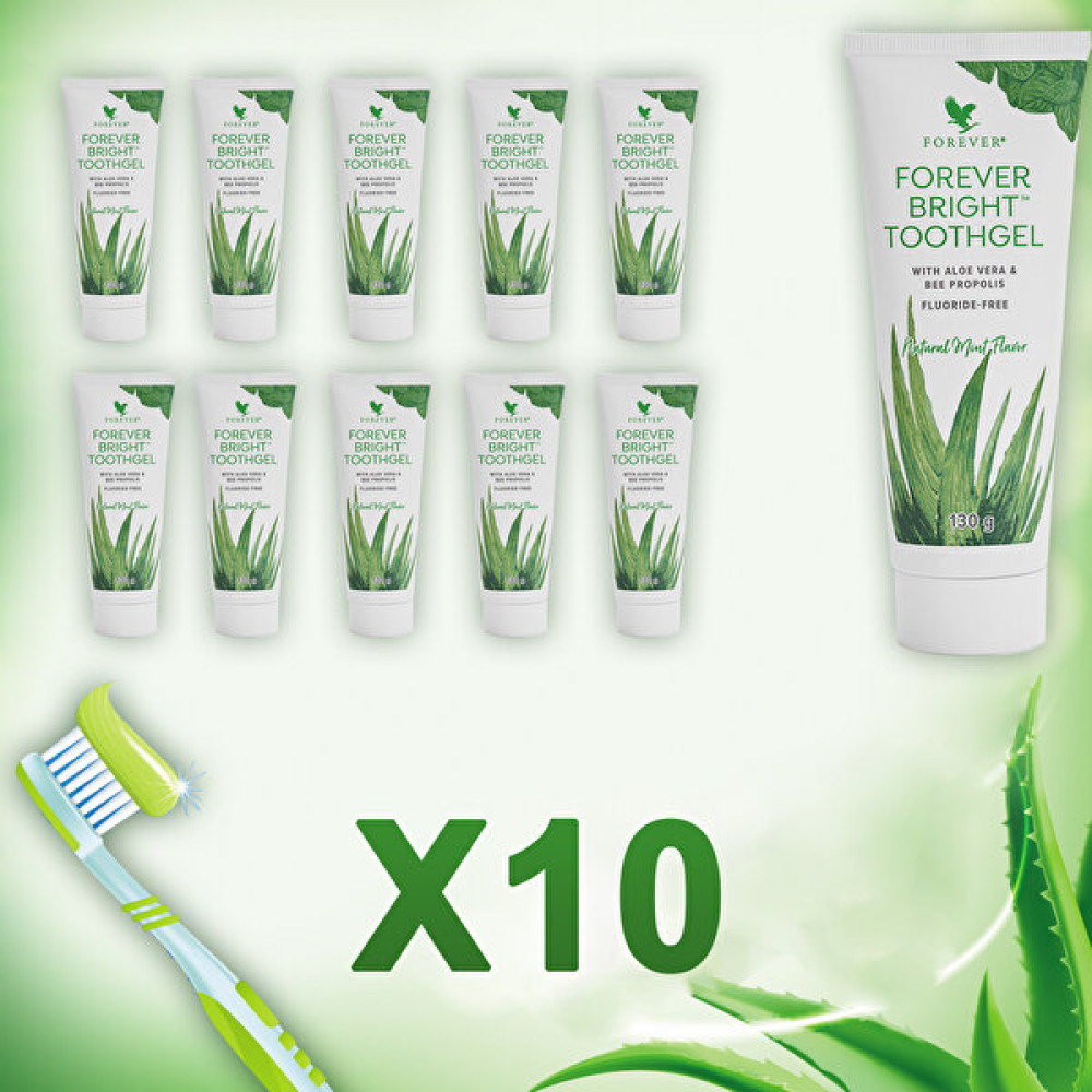 Forever Bright Toothgel Products Aloe Veralı Diş Macunu 10'lu Takım Diş Macunları Fiyatı