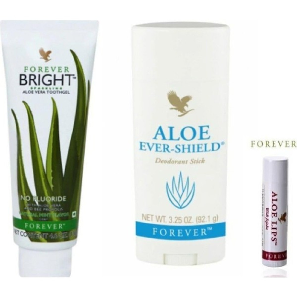 Forever Living Forever Aloe Ever- Deodorant (Stick Rolon Koltukaltı) + Diş Macunu Brıght Aloe Vera ve Aloe Lips Deodorantlar Fiyatı