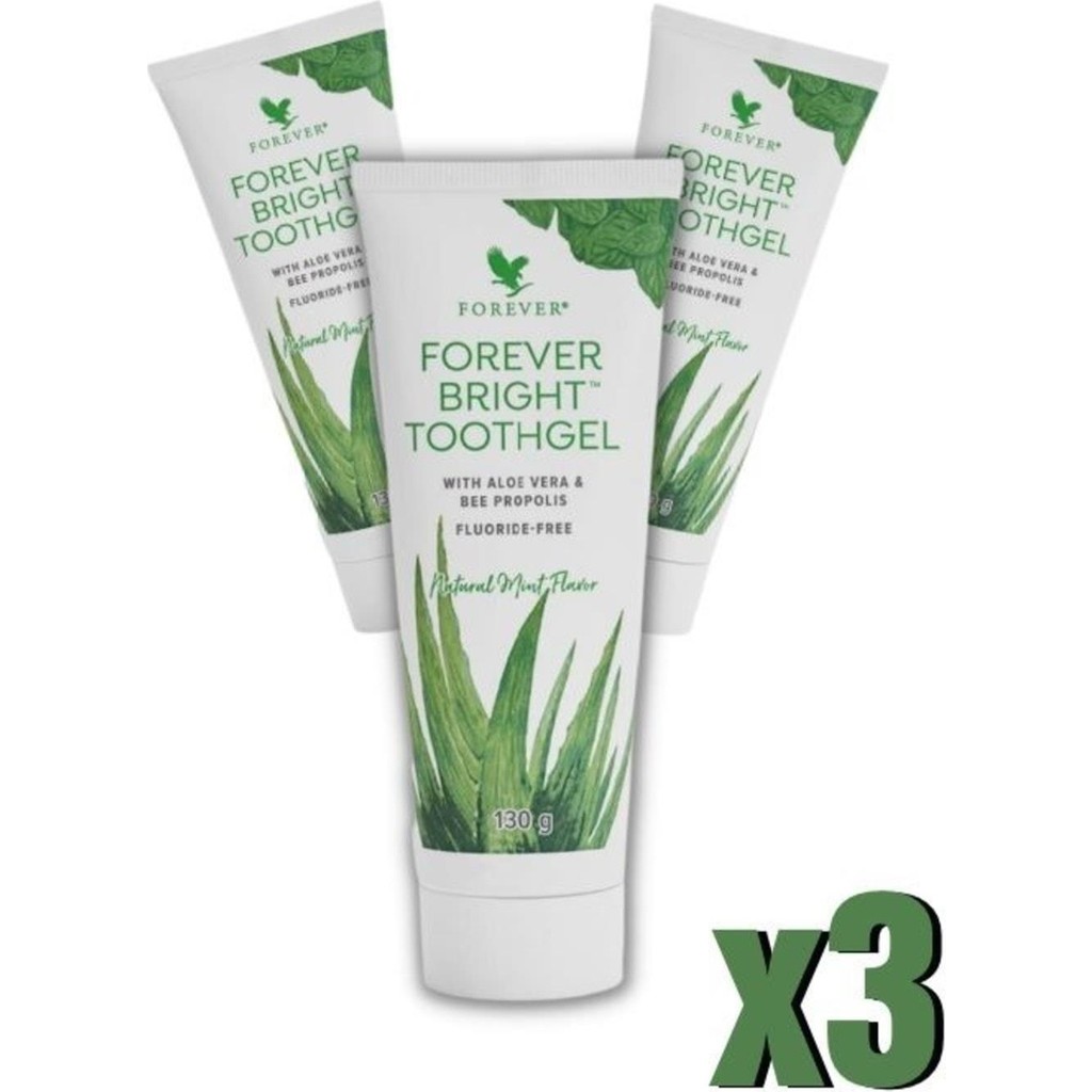 Forever Living Forever Bright Toothgel Diş Macunu 130 gr -Orjinal-3 Paket Diş Macunları Fiyatı