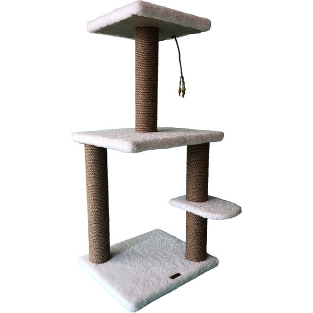 Foreverse Iki Katlı Geniş Taban Stepli Kedi Tırmanma ve Tırmalama Tahtası Evcil Hayvan Ürünleri Fiyatı