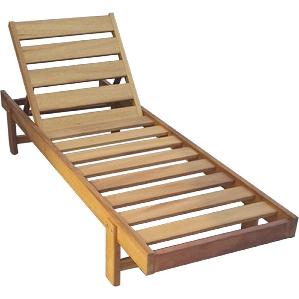 Form Outdoor Iroko Ahşap Şezlong Şezlong Fiyatı