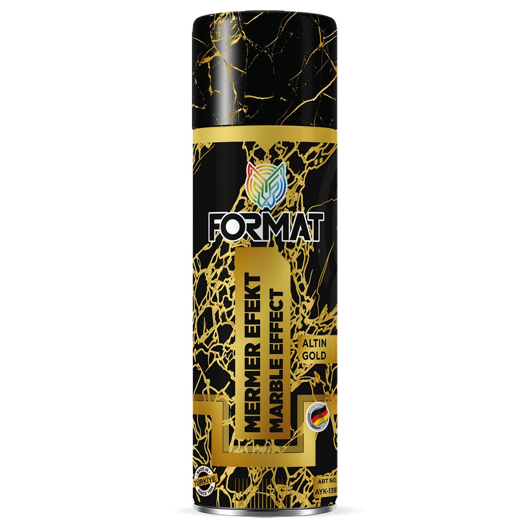 Format Gold Mermer Efekt Sprey - 200 ML - Altın - Gold Diğer Fiyatı