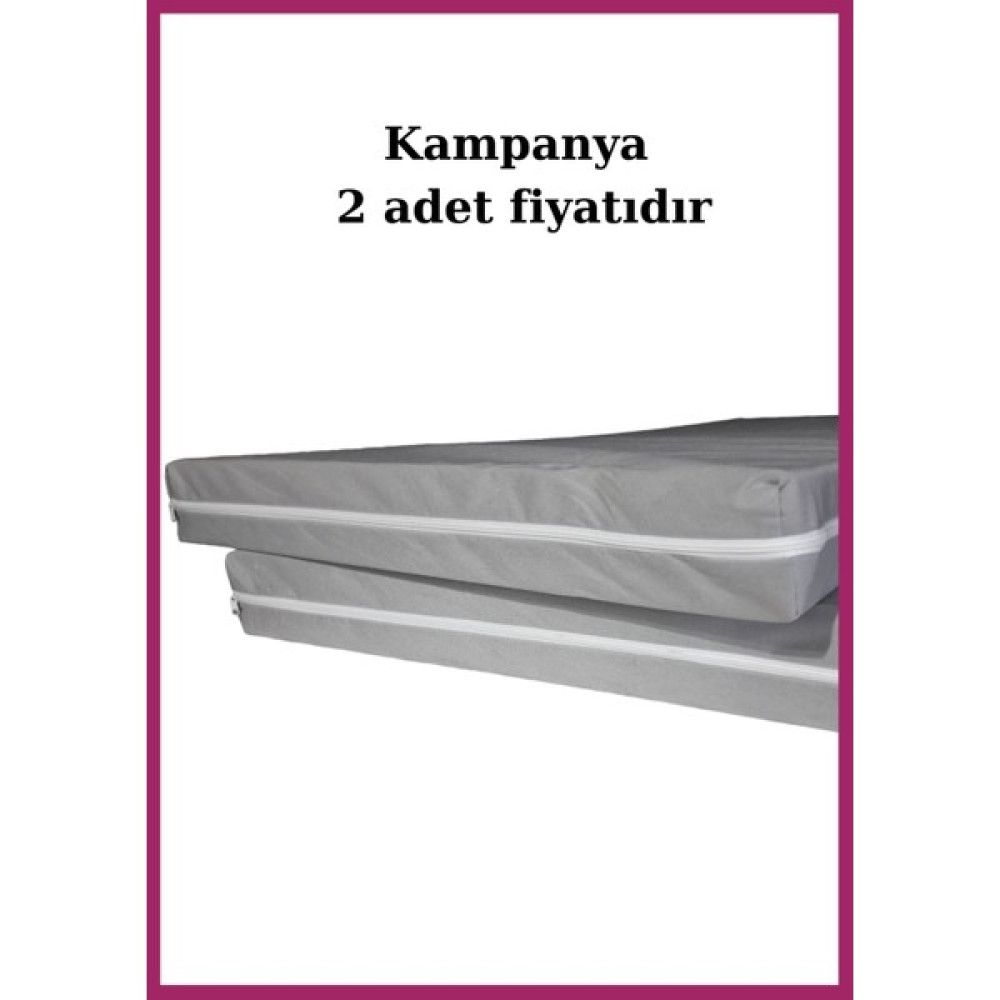 Formattress Eco Tek Kişilik Yatak Karavan Kamp Çadır Yatağı 70 x 190 x 8 cm 2 Adet - 70 x 190 cm Yatak Fiyatı