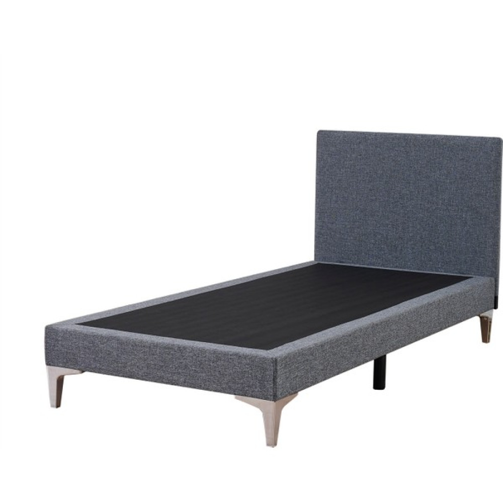 Formattress Tek Kişilik Sandıksız Baza ( Baza + Başlık ) - Gri - 90 x 190 cm Baza Fiyatı