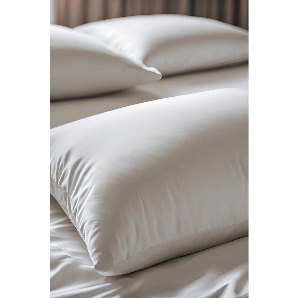 Formeya 2'li Boncuk Silikon Elyaf Dolgulu Mikrofiber Yastık, 1000 gram Dolgulu Otel Yastığı 50x70 cm - 50 x 70 cm - Beyaz Yastık Kılıfı Fiyatı