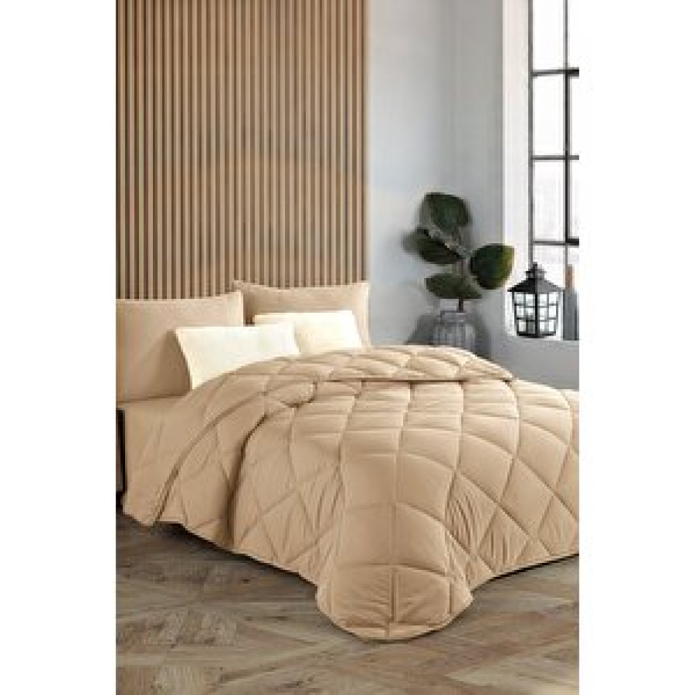 Formeya Bej Soft Silikon Yorgan Çift Kişilik 195x215 cm Yorgan Fiyatı