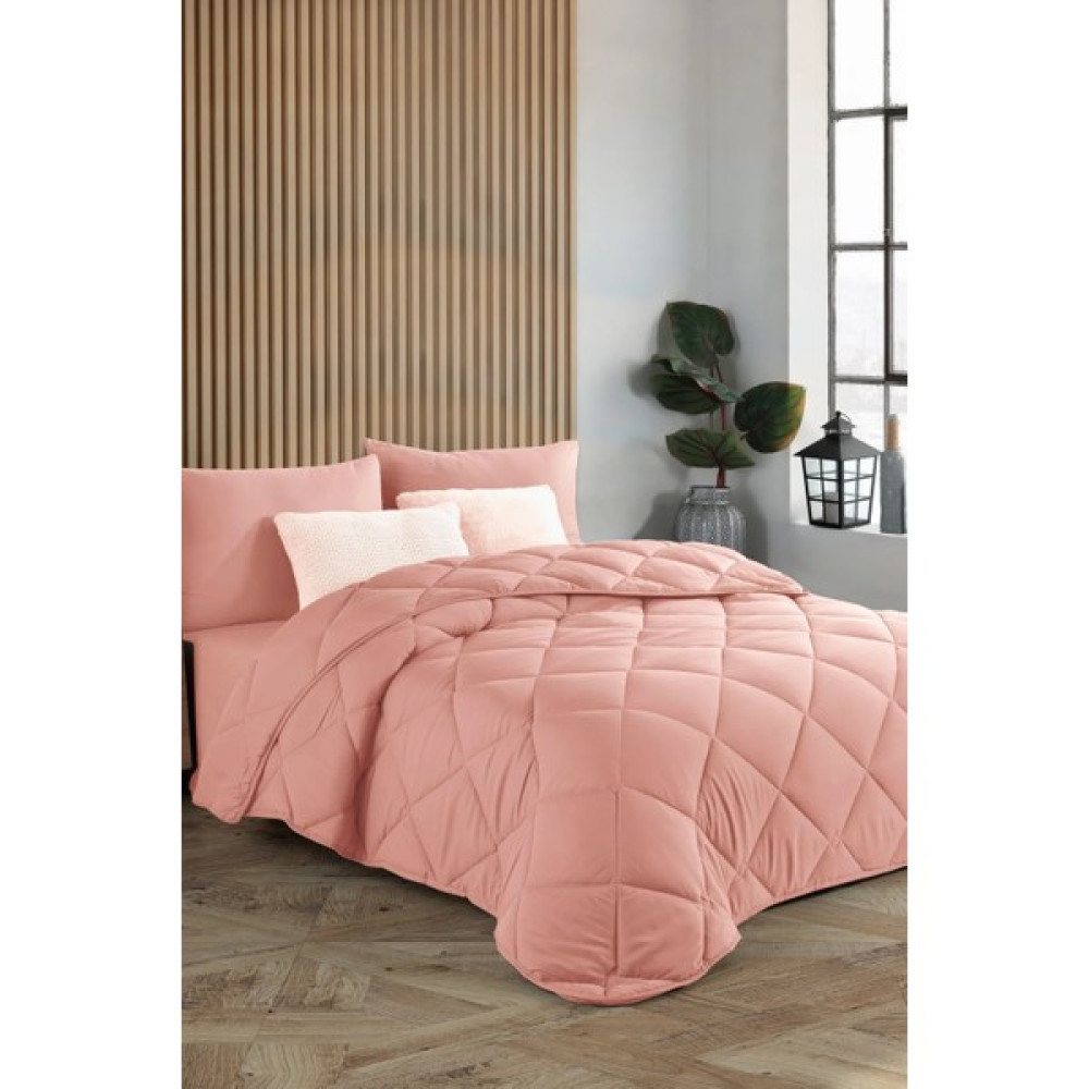 Formeya Lüx Soft Silikon Yorgan Çift Kişilik 195*215 - Açık Pudra - 195 x 215 cm Yorgan Fiyatı