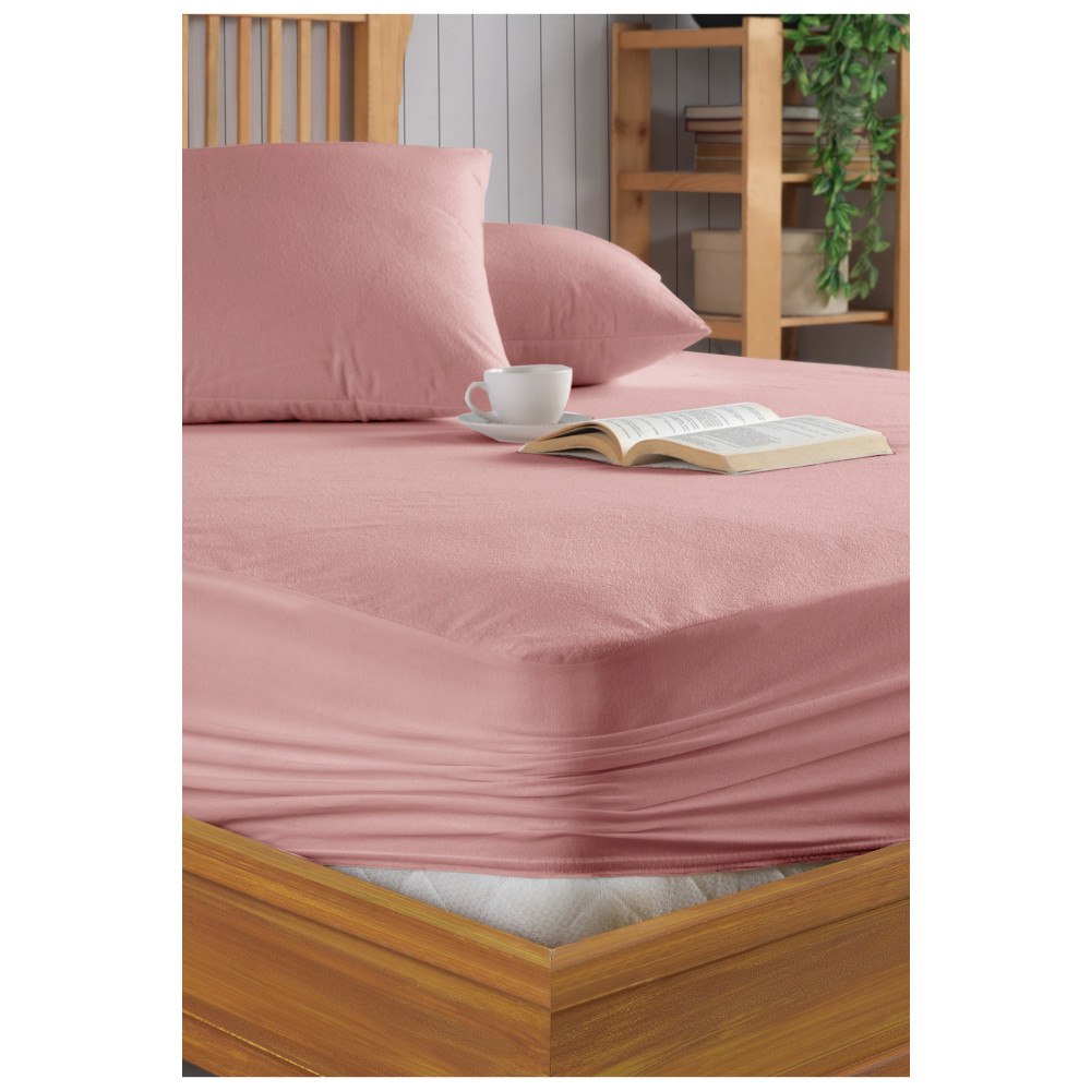 Formeya Pamukkale Pudra Alez Mikro Fitted Su Sıvı Geçirmez Yatak Koruyucu Alez (10 Farklı Ebat) 60 x 120 Beden Alez / Yatak Koruyucu Fiyatı