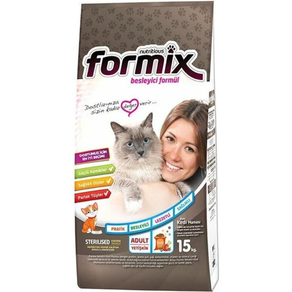Formina Formix Kısır Kedi Maması 15 kg Evcil Hayvan Ürünleri Fiyatı
