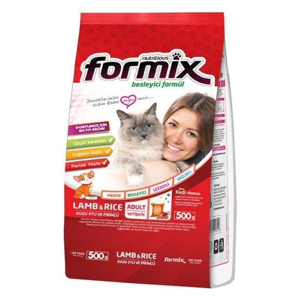 Formıx 500 gr Kuzulu Kedi Maması Evcil Hayvan Ürünleri Fiyatı