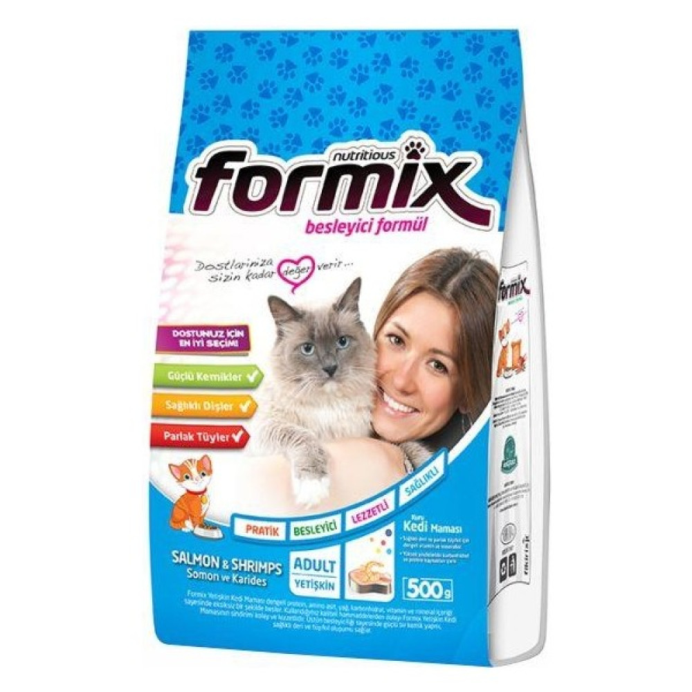 Formıx 500 gr Somonlu Kedi Maması Evcil Hayvan Ürünleri Fiyatı