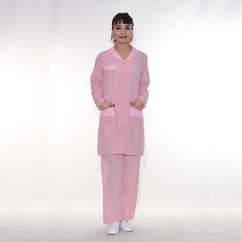 Formteks Temizlik Önlük Apaj Yaka Zefir Pembe Beyaz - Pembe - Beyaz - XL Diğer Fiyatı