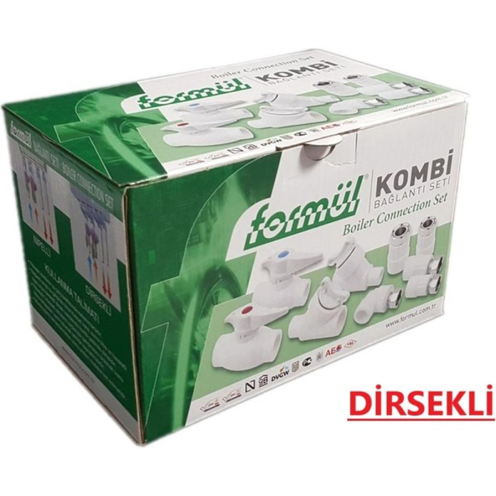 Formül 8 Parça Kombi Bağlantı Seti Dirsekli Nalburiye & Hırdavat Fiyatı