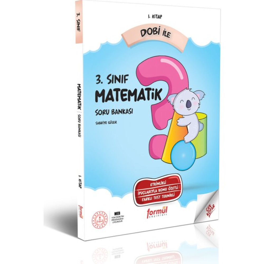 Formül Yayınları Dobi 3.Sınıf Matematik Soru Bankası 1. Kitap Matematik Fiyatı
