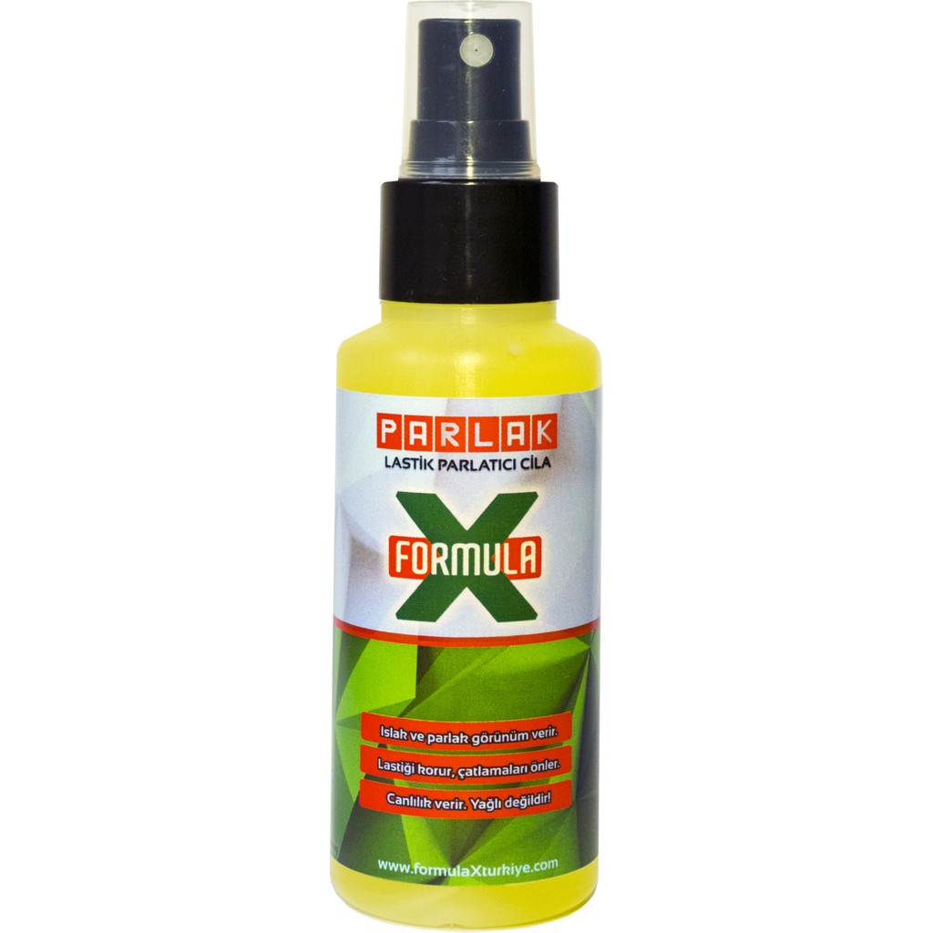 Formula X Formulax Parlak Lastik Parlatıcı & Koruyucu Sprey - 100 ml Bulaşık Yıkama Fiyatı