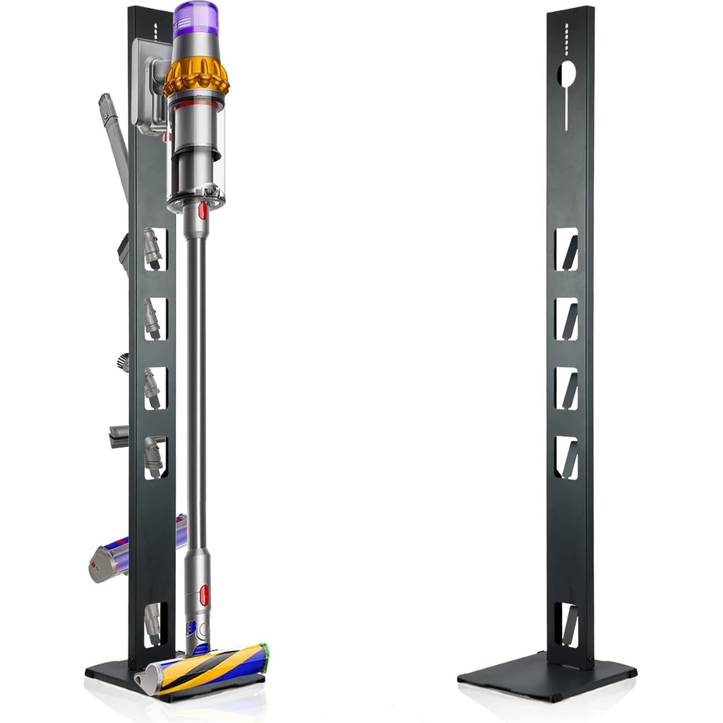 FORMVİA Dyson Uyumlu Dikey Süpürge Standı Siyah Renk Dyson V15 - V12 - V11 - V10 - V8 Tüm şarjlı süpürge Modelleri ile Uyumlu Şarjlı Süpürgeler Fiyatı