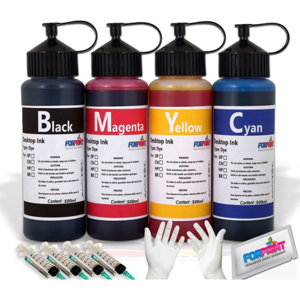 Forprint Canon Pixma G1411/G2411/G2415/G3411 Yazıcı Uyumlu Mürekkep Seti - Renkli Kartuşlar Fiyatı