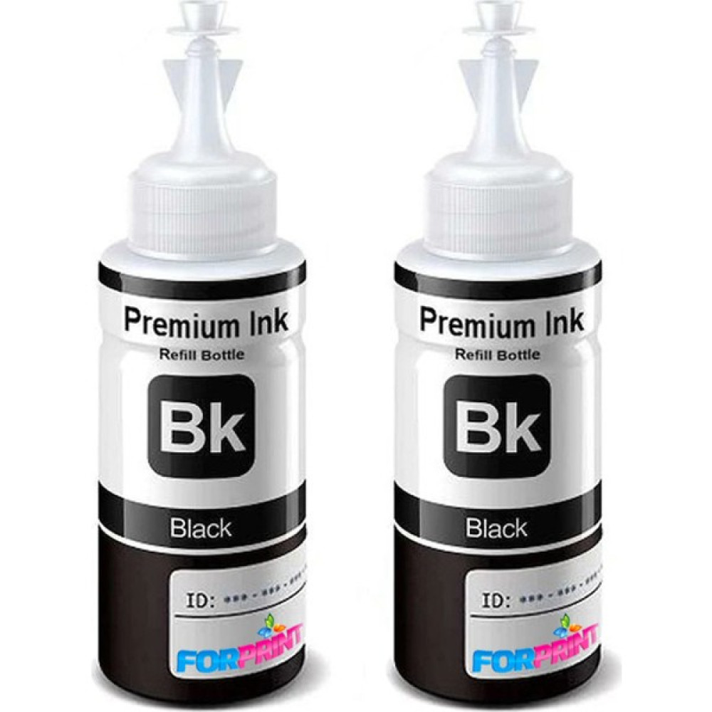 Forprint Epson L3050/L3060/L3070/L1300/L456/L386/L455 Uyumlu Forprint Ecoplus (2 Adet 70ML Siyah Mürekkep) Kartuşlar Fiyatı