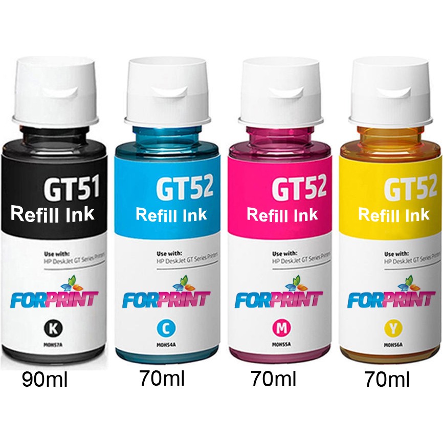 Forprint Hp Smart Tank 585 All-In-One Yazıcı Uyumlu (Forprint ECO100 Plus) Mürekkep Seti 4 Renk - Renkli Muadil Kartuş Fiyatı