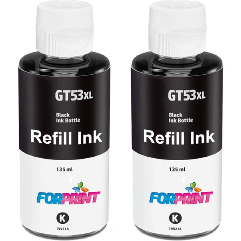 Forprint Hp Smart Tank 720 All-In-One Uyumlu Forprint GT53XL (ECO100 Plus) Mürekkep - Siyah Kartuşlar Fiyatı