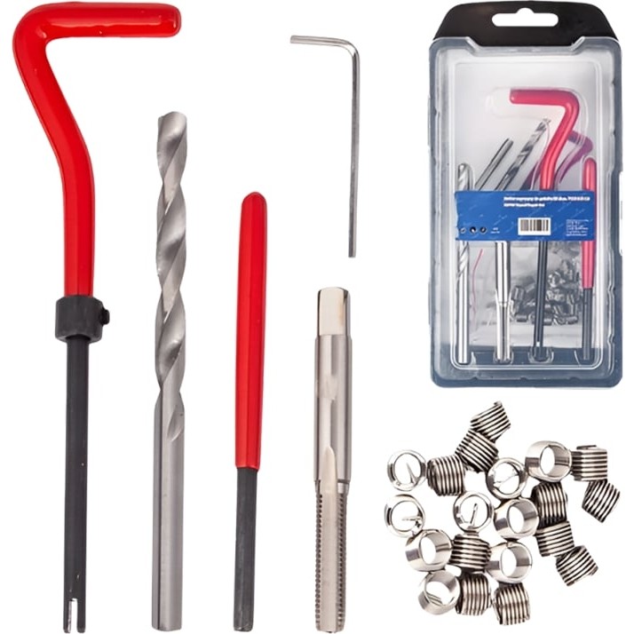 FORSAGE M12 Helicoil Kılavuz Diş Açma Seti Matkap Uçlu 1.5 mm - Renkli Matkaplar Fiyatı