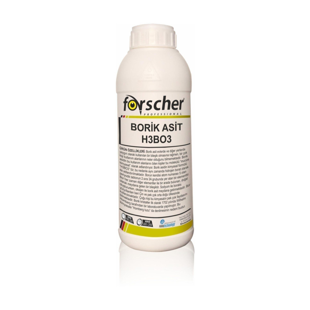 Forscher Borik Asit Technical Grade Powder 1 Kg Parlatıcı ve Temizleyiciler Fiyatı