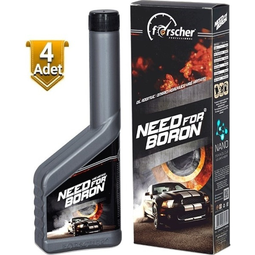 Forscher Need For Boron 250 ml Onarıcı Koruyucu Motor Yağ Katkısı 4 Adet Motor Yağı Fiyatı