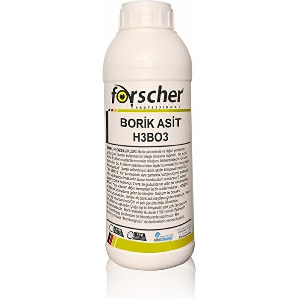 Forscher Tm group Technical grade Powder Borik Asit 1 kg Yüzey Parlatıcı ve Temizleyiciler Fiyatı