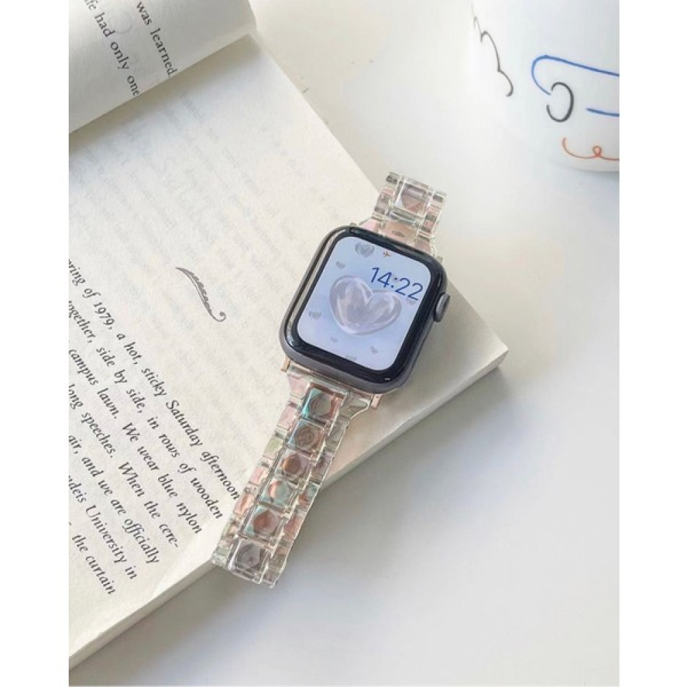 Forsis Aksesuar Apple Watch Hologramlı Kemik Kordon 38-40-41MM - Ölçü - Krem Giyilebilir Teknoloji Aksesuarları Fiyatı