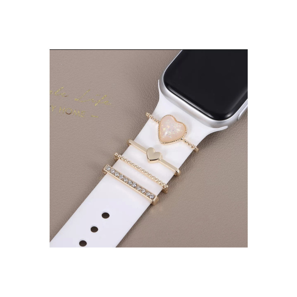 Forsis Aksesuar Apple Watch Saat Kordon Aksesuar/charm Gold Renkli Akıllı Saat Aksesuarı Fiyatı