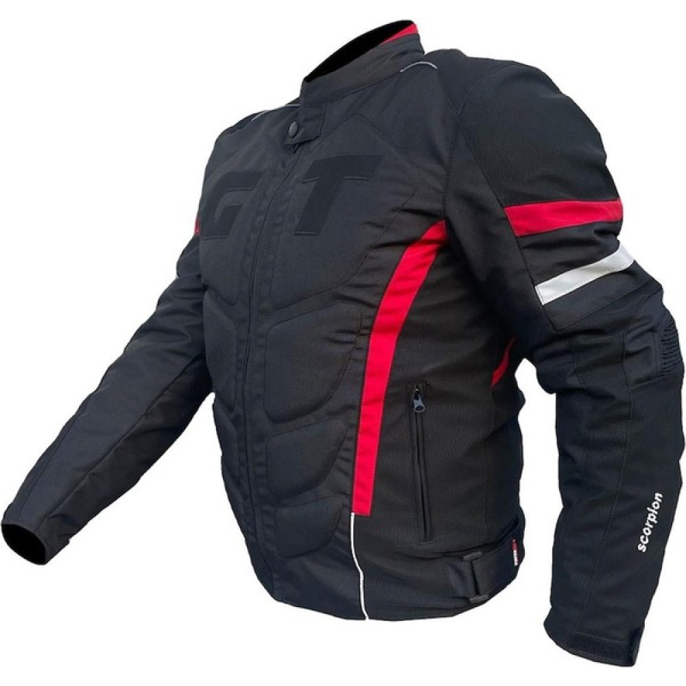 Forte Gt 2001080 Scorpion 4 Mevsim Motosiklet Montu - 4XL - Siyah - Kırmızı Motorsiklet Montları Fiyatı