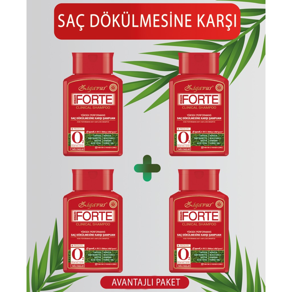 Forte Ultra Clinical Yağlı Saçlar Için Şampuan 220 x 4ml Şampuan ve Saç Kremi Fiyatı