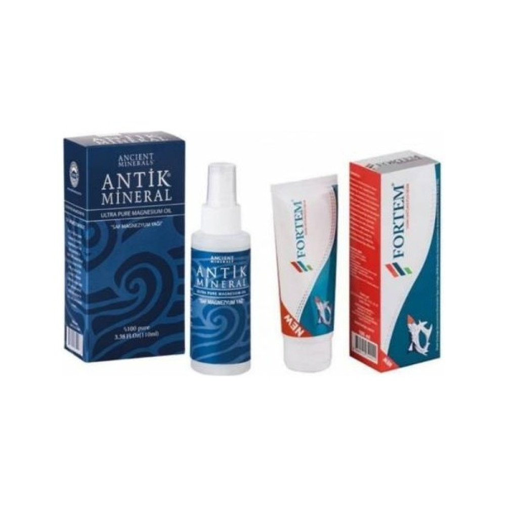 Fortem Antik Mineral Magnezyum Yağı 110 ml + Fortem Köpekbalığı Kıkırdağı Masaj Kremi 100 ml Oto Boyaları Fiyatı