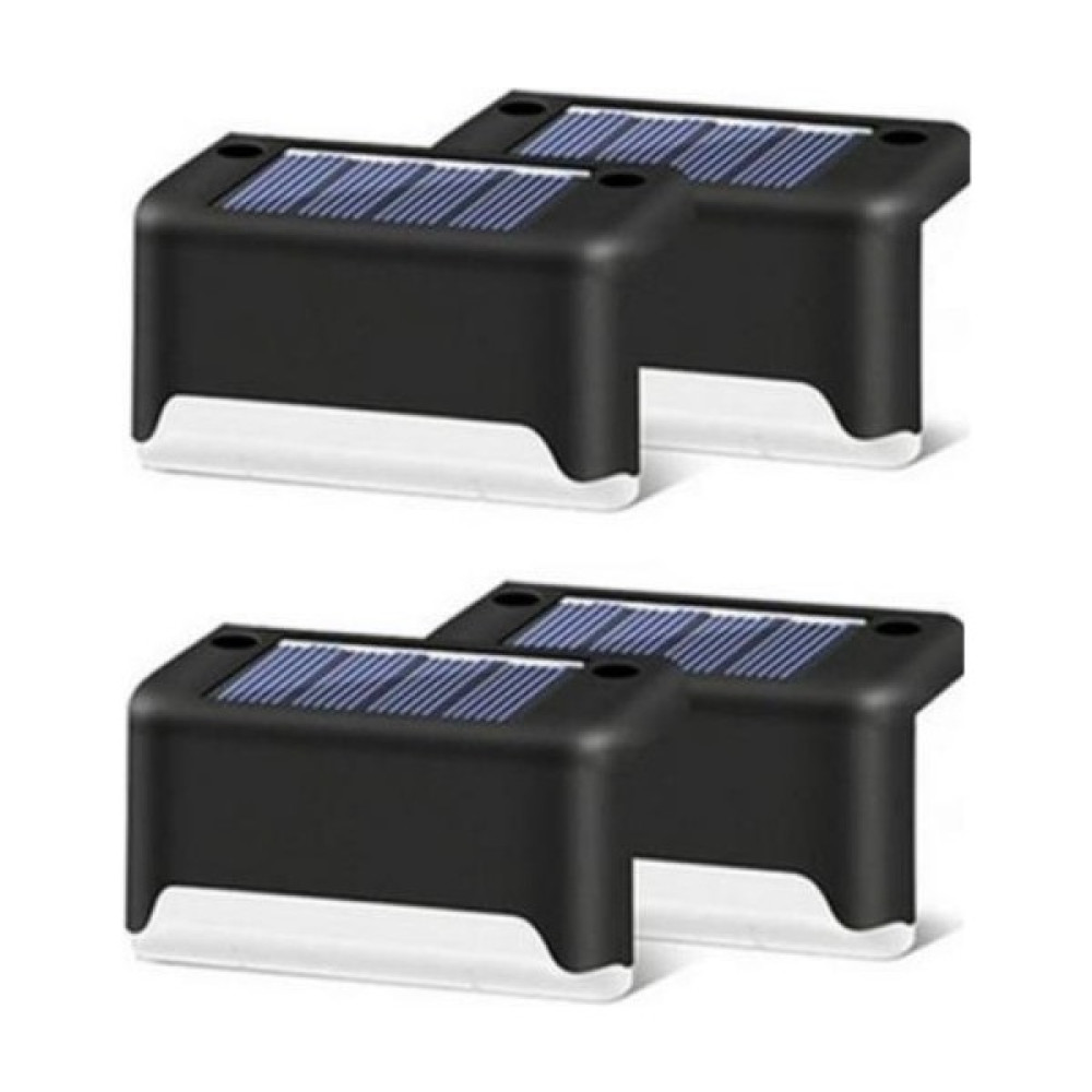 ForWhat Bahçe Için Solar Şarjlı LED Köşebent Veranda Lamba Seti 4parça - - - RGB Aplikler Fiyatı