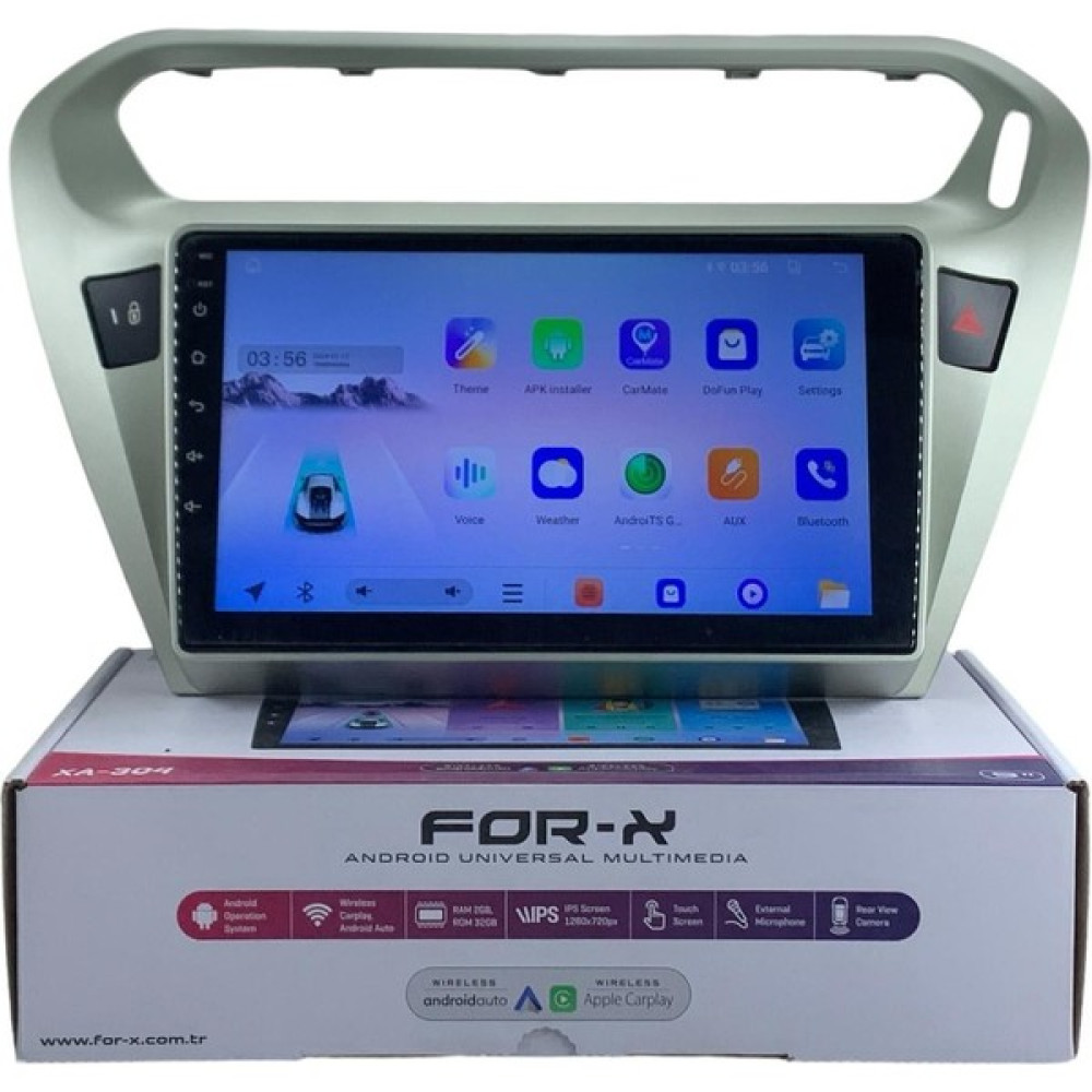 Forx Pejo 301 Citroen C-Elysee Forxyeni Seri Pro Multimedya - Gri Oto Boyaları Fiyatı