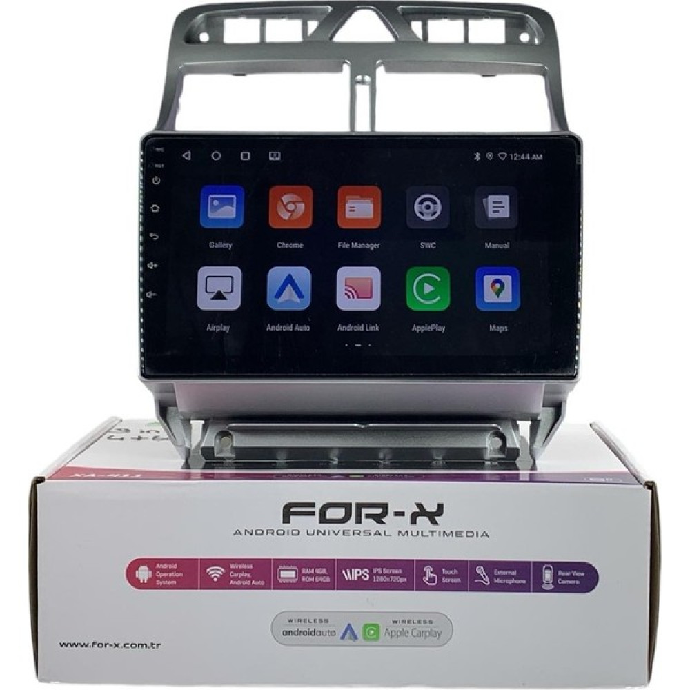 Forx Pejo 307 Forx 4.64 Pro Multimedya Tam Çerçeve - Gri Oto Boyaları Fiyatı